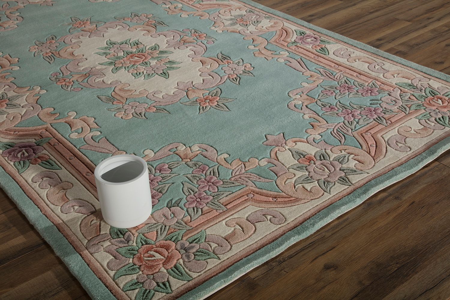 New Aubusson Light Green Rugs America